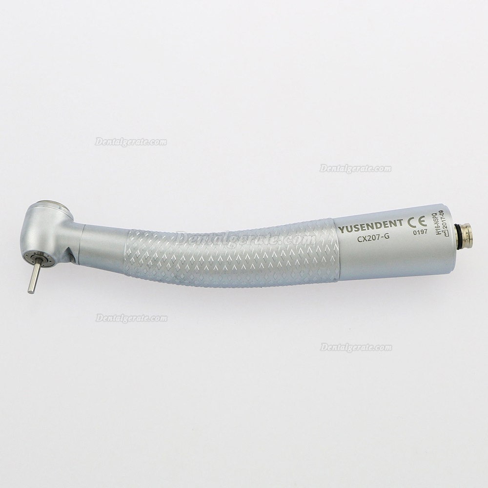 YUSENDENT&reg; CX207-GN-SP Dental LED Faseroptik Turbine Handst&uuml;ck NSK Kompatibel